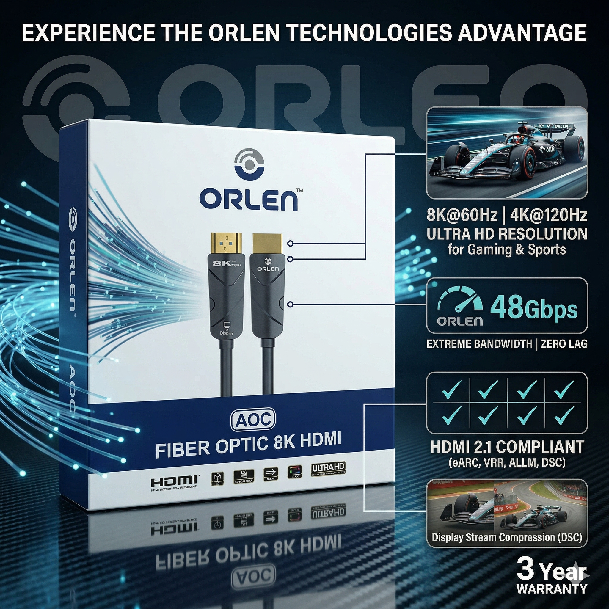 HDMI 8K 2.1V Cable - View 5